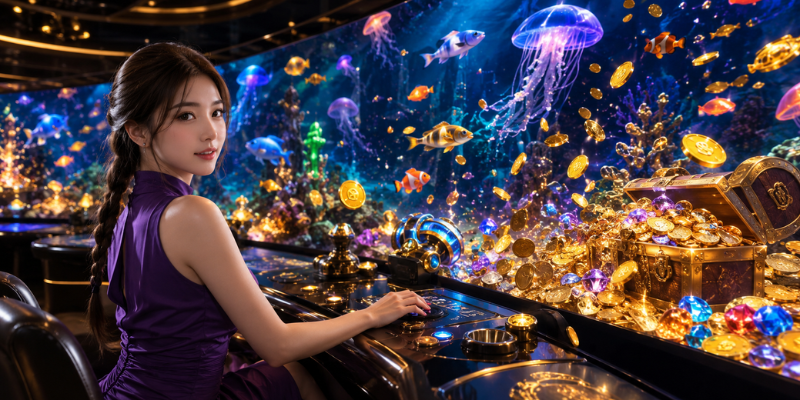 Giao diện của bắn cá rồng vàng được thiết kế theo phong cách hiện đại với bố cục dễ nhìn